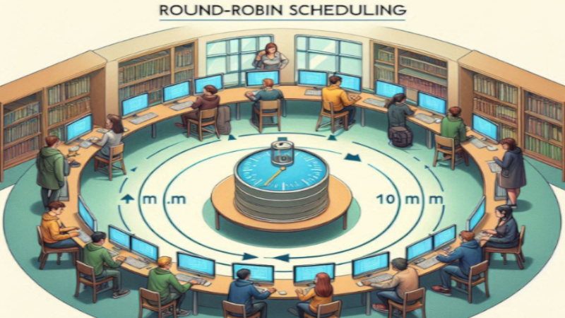 shortest remaining time first scheduling image